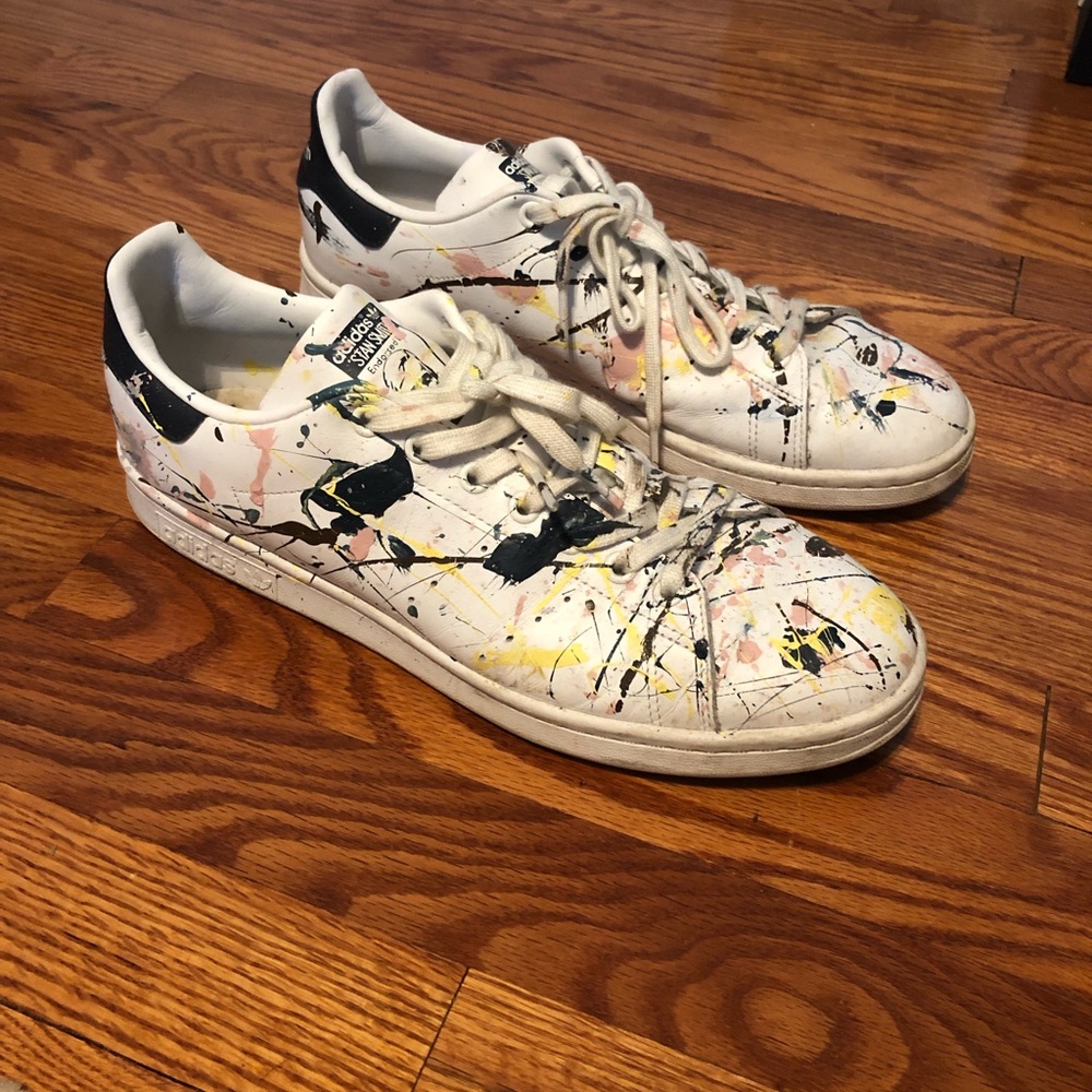 CUSTOM paint splatter Stan Smith 11
